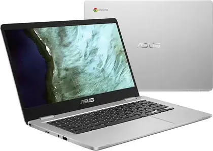 ASUS Chromebook Intel Celeron Dual Core N3350 4 GB/eMMC/64 GB EMMC Storage - Master