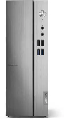 Lenovo Ideacentre 510S Intel Core i3 9th Gen Tower Desktop (4GB RAM/1TB HDD/with Keyboard and Mouse/Windows 10/Silver), 90K800AUIN - Master