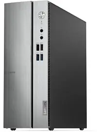 Lenovo Ideacentre 510S Intel Core i3 9th Gen Tower Desktop (4GB RAM/1TB HDD/with Keyboard and Mouse/Windows 10/Silver), 90K800AUIN - Master