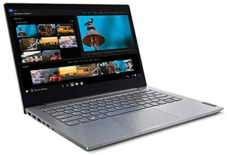 Lenovo ThinkBook 14 Intel Core i3 10th Gen 14" (35.56cms) Full HD Thin and Light Laptop (4GB RAM/ 1TB HDD/Windows 10 Home/Mineral Gray/ 1.49 kg), 20RV00BRIH - Master