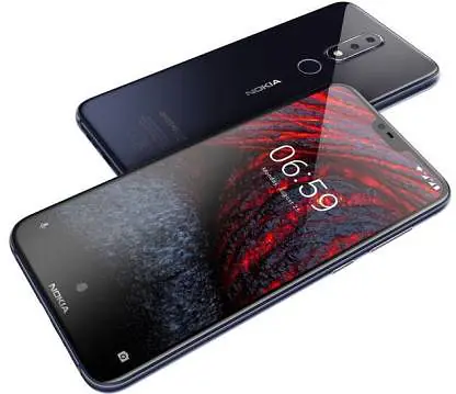 Nokia 6.1 Plus (Blue, 64 GB)  (6 GB RAM) - Master