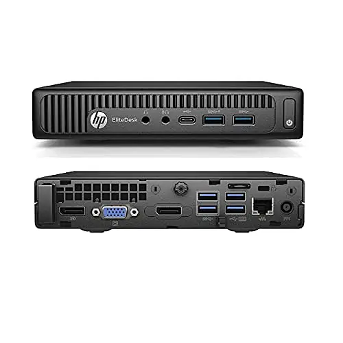 HP EliteDesk 800 G2 Mini PC  i5 6th gen, 8 GB DDR4 RAM, 256 GB SSD - Master