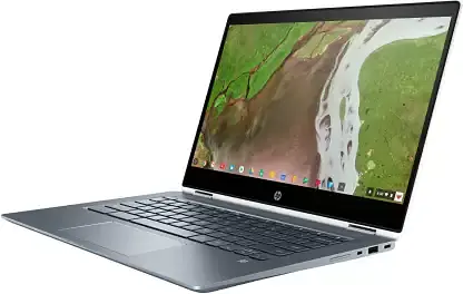 HP Chromebook X360 Intel Celeron N4120 14 inch(35.6 cm) Micro-Edge, Touchscreen, 2-in-1 Laptop (4GB RAM/64GB eMMC/Chrome OS/Intel UHD Graphics,1.49Kg), 14a-ca0506TU - Master