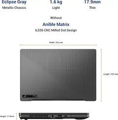 Asus ROG Zephyrus G14 8GB/ 1TB SSD GA401II-HE169TS Laptop - Master