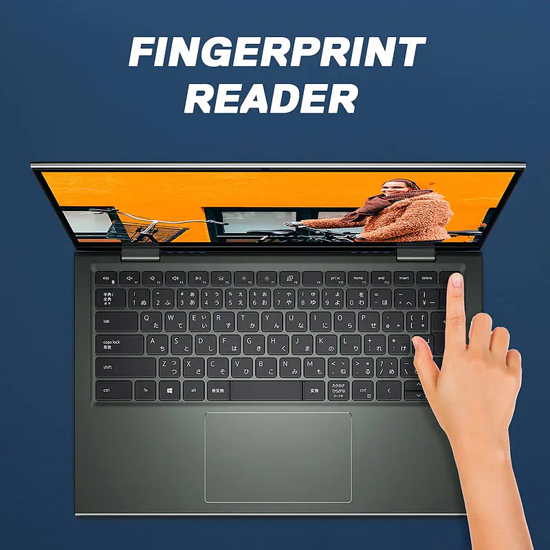 Dell Inspiron 7415 8GB/512GB SSD 14 inches FHD Touch Display 2 in 1 Business Laptop - Master