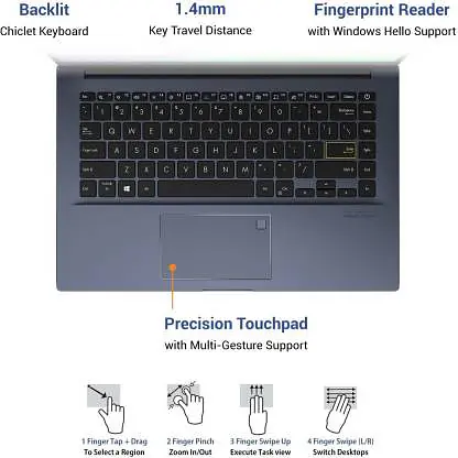 ASUS VivoBook Ultra 14 Core i5 11th Gen - 8 GB/512 GB SSD X413EP-EB512TS - Master