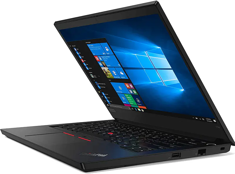 Lenovo ThinkPad E14 Intel Core i5 10th Gen 35.56 cm (14 inch) Full HD Thin and Light Laptop (32GB RAM/ 512GB SSD/Windows 10 Professional/Black/ 1.69 kg), 20RAS13M00 - Master