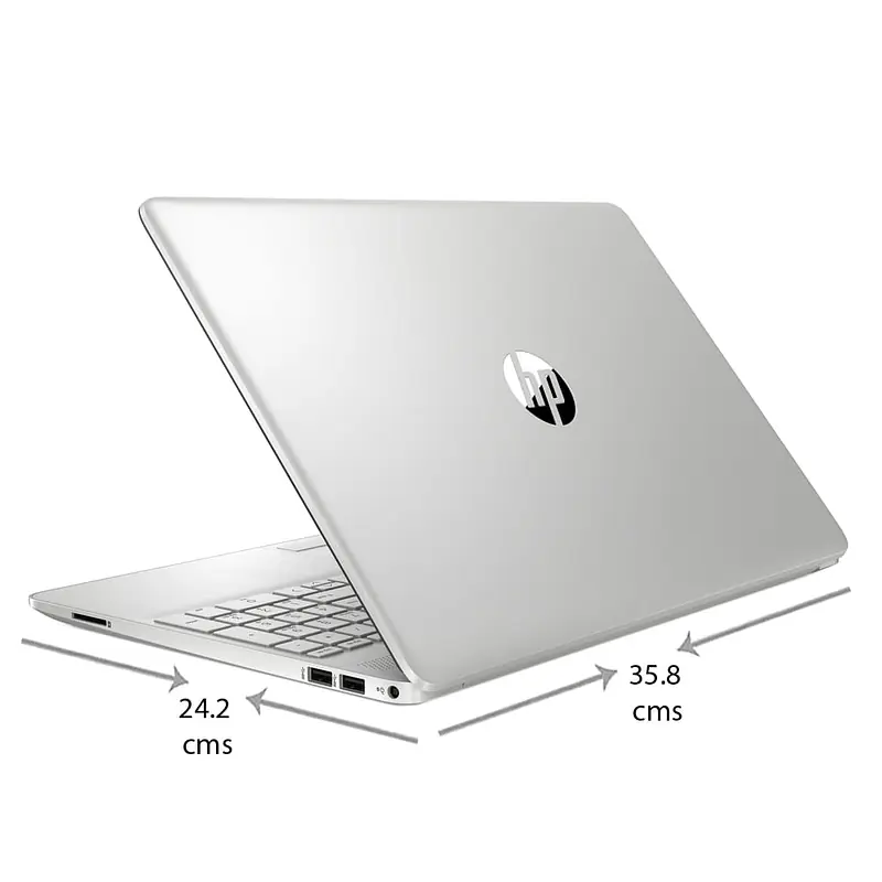 HP 15s 11th Gen Intel Core i3-8GB RAM/512GB SSD 15.6 inch(39.6 cm) Laptop, HD, Micro-Edge Display/Windows 11/ MS Office/Natural Silver/ 1.75kg - 15s-du3564TU - Master