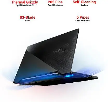ASUS ROG Zephyrus Duo 15 Intel Core i7 10th Gen 10875H - (32 GB/1 TB SSD/Windows 10 Home/8 GB Graphics/NVIDIA GeForce RTX 2070 Super with Max-Q Design/300 Hz) GX550LWS-HF079TS Gaming Laptop  (15.6 inch, Gunmetal Grey, 2.48 kg, With MS Office) - Master
