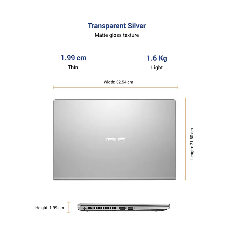 ASUS VivoBook 14 4GB/256GB SSD X415JA-EB312TS - Master