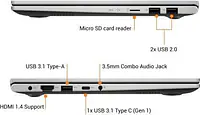 ASUS VivoBook Ultra 14 Core i3 10th Gen - 4 GB/512 GB SSD X413JA-EK268T||X413JA-EB303T - Master