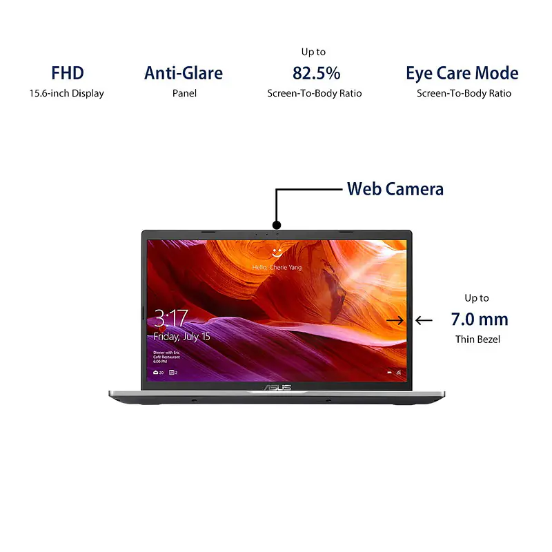 ASUS VivoBook 15  4GB/1TB HDD X509FA-EJ311TS - Master