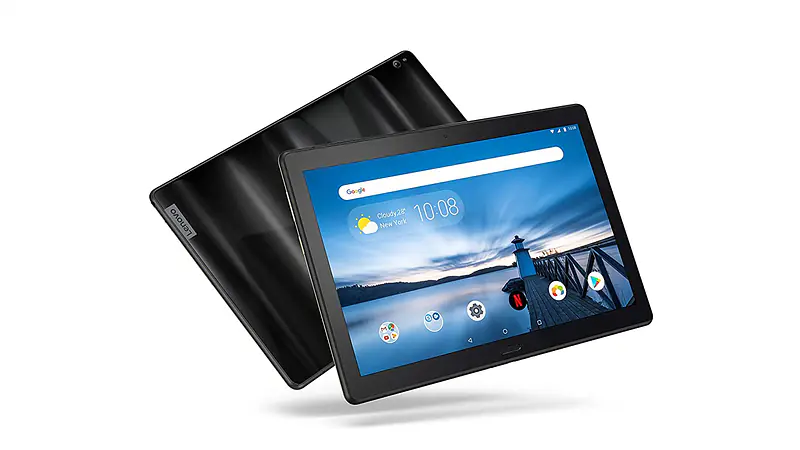 NEW Lenovo Tab P10 Tablet (10.1 inch, 4GB RAM, 64GB, Wi-Fi+4G LTE), Aurora Black - Master