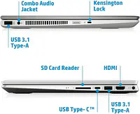 HP Pavilion x360 Intel Core i3 8th Gen 8130U - (4 GB/Hybrid/1 TB HDD/8 GB SSD/Windows 10 Home) 14-cd0077TU 2 in 1 Laptop  (14 inch, Natural Silver, 1.68 kg, With MS Office) - Master