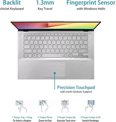 ASUS VivoBook 14 Core i5 10th Gen 8 GB/1 TB HDD/256 GB SSD - Master