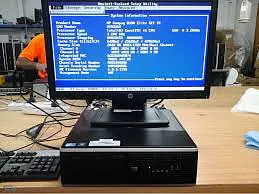 Dell - Core i3 - desktop monitor  nvidia 1gb  windows 7 professional Refurb - Master