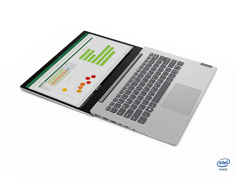 Lenovo ThinkBook 14 Intel Core i3 10th Gen 14" (35.56cms) Full HD Thin and Light Laptop (4GB RAM/ 1TB HDD/Windows 10 Home/Mineral 10th Gen  (4GB RAM/ 1TB HDD) - Master