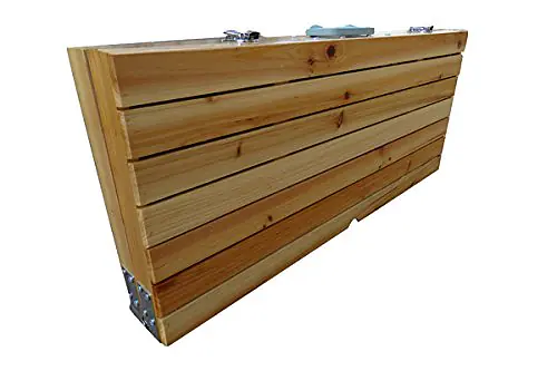 Amaze Folding Aluminium Outdoor Table With Wooden Top (Bare Table) - Master