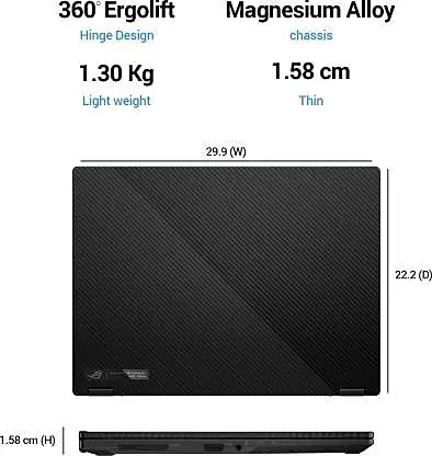 Asus ROG Flow X13 GV301QH-K5460TS  32 GB/1 TB SSD - Master