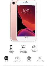 APPLE iPhone 7 (Rose Gold, 32 GB) - Master