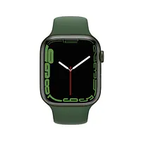 Apple Watch Series 7 Smart Watch (GPS+Cellular, 45mm) (Ion-X glass, MKJR3HN/A, Green/Clover, Sport Band) - Master