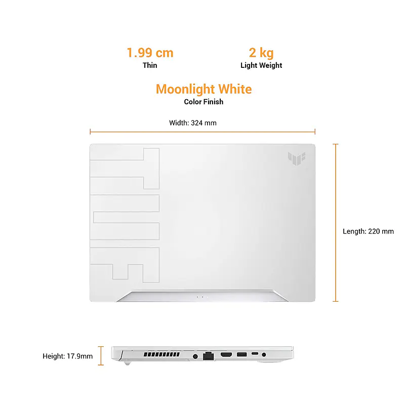 ASUS TUF Dash F15 11th Gen 8GB/512GB SSD FX516PCZ-HN089T - Master