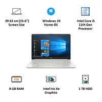 New HP 15s-du3032TU Core i5 11th Gen 8GB RAM, 1TB HDD - Master