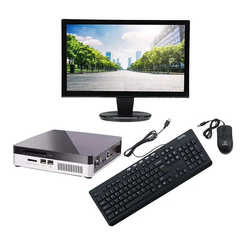 NEW Lenovo Thinclient + HDMI LED + USB Keyboard and Mouse(Intel 1.2 GHz Processor / 2 GB RAM/ windows 7 home license) - Master