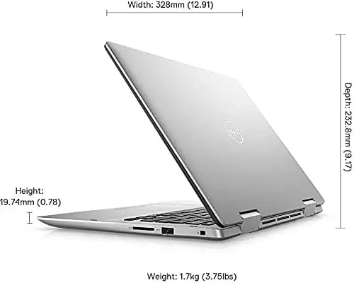 DELL Inspiron Intel Core i5 10th Gen 1035G1 - (8 GB/1 TB HDD/256 GB SSD/Windows 10 Home) Inspiron 5593 Laptop  (15.6 inch, Silver, 2.20 kg, With MS Office) - Master