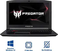 Acer Predator Helios 300 Core i7 8th Gen - (8 GB/1 TB HDD/128 GB SSD/Windows 10 Home (UNBOX)) - Master