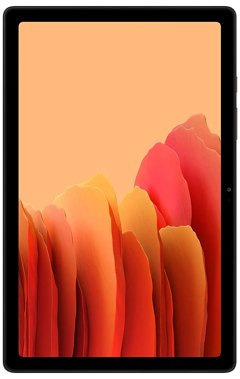 NEW Samsung Galaxy Tab A7 (10.4 inch, RAM 3 GB, ROM 32 GB, Wi-Fi-only), Gold with gst - Master