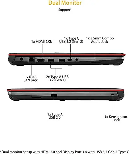 ASUS TUF F15 i5 10th Gen 8GB/512 GB SSD 4 GB Graphics FX506LH-HN258T - Master