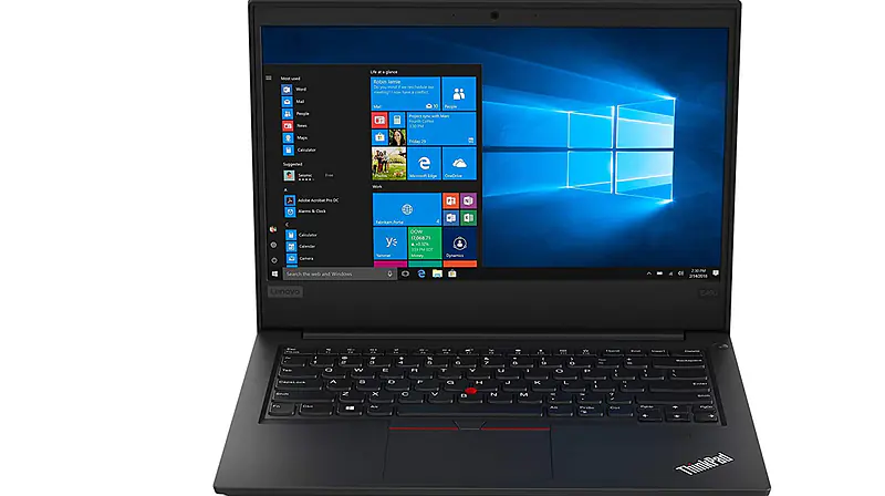 Lenovo ThinkPad E480 Intel Core i3 8th Gen 13-inch Thin and Light Laptop (4GB RAM/ 1TB HDD/DOS/Black/ 1.75 kg), 20KNS0JU00 - Master