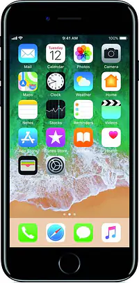 Apple iPhone 7 (Jet Black, 32 GB - Master