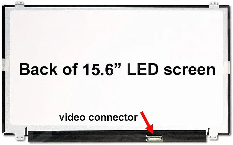 15.6 LED  30 pin for Dell 15 5559, HP Pavilion 15-AC 15-AF series Laptop High definition - Master