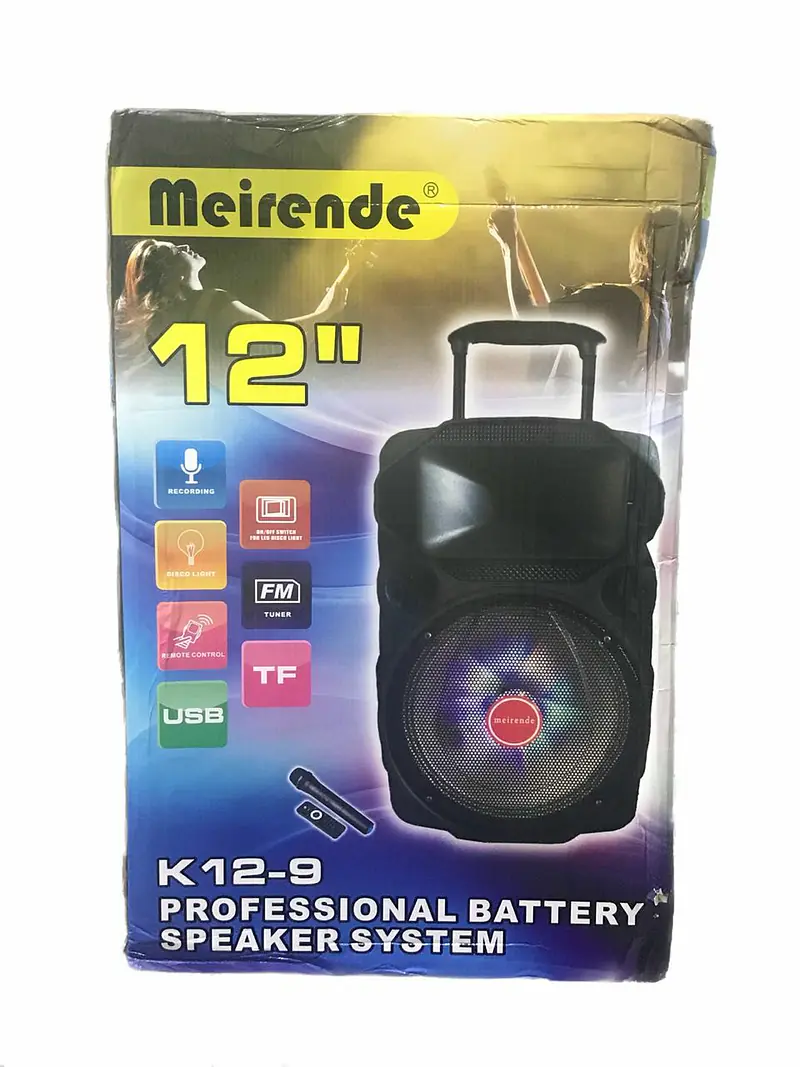 Meirende k12 large speaker karoke sound trolley - Master