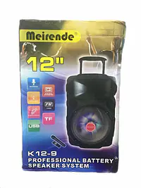 Meirende k12 large speaker karoke sound trolley - Master