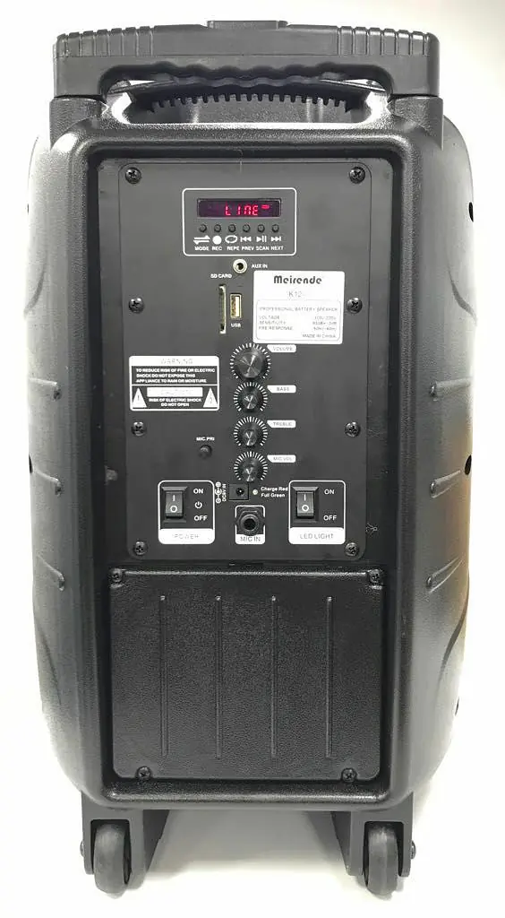 Meirende k12 large speaker karoke sound trolley - Master