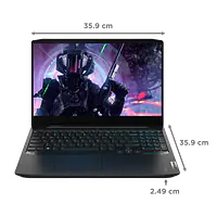 Lenovo IdeaPad Gaming 3 Intel Core i5 10th Gen 15.6" (39.62cm) FHD IPS Gaming Laptop (8GB/512GB SSD/4GB NVIDIA GTX 1650/120Hz/Windows 10/Backlit Keyboard/Onyx Black/2.2Kg), 81Y4017UIN - Master