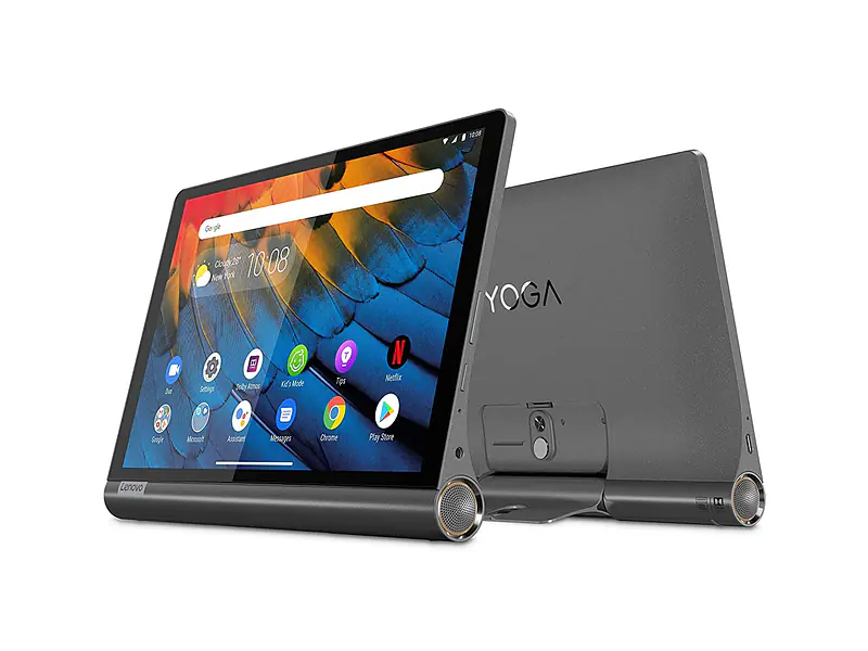 NEW Lenovo Yoga Smart Tablet with The Google Assistant (10.1 inch, 4GB, 64GB, WiFi + 4G LTE), Iron Grey - Master