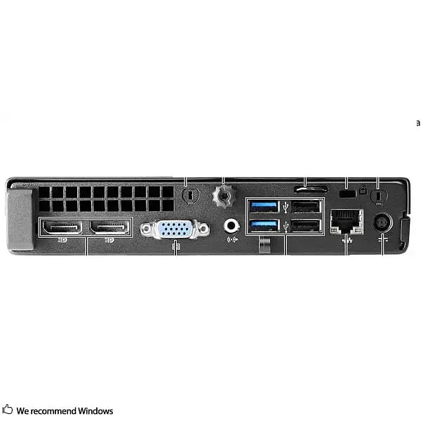 (Refurbished) HP EliteDesk 800 G1 Desktop Computer PC (Intel Core i7 4th Gen Processor| 8 GB RAM| 500 GB HDD| Windows 10 Pro| MS Office| Intel HD Graphics| USB| VGA), Black - Master