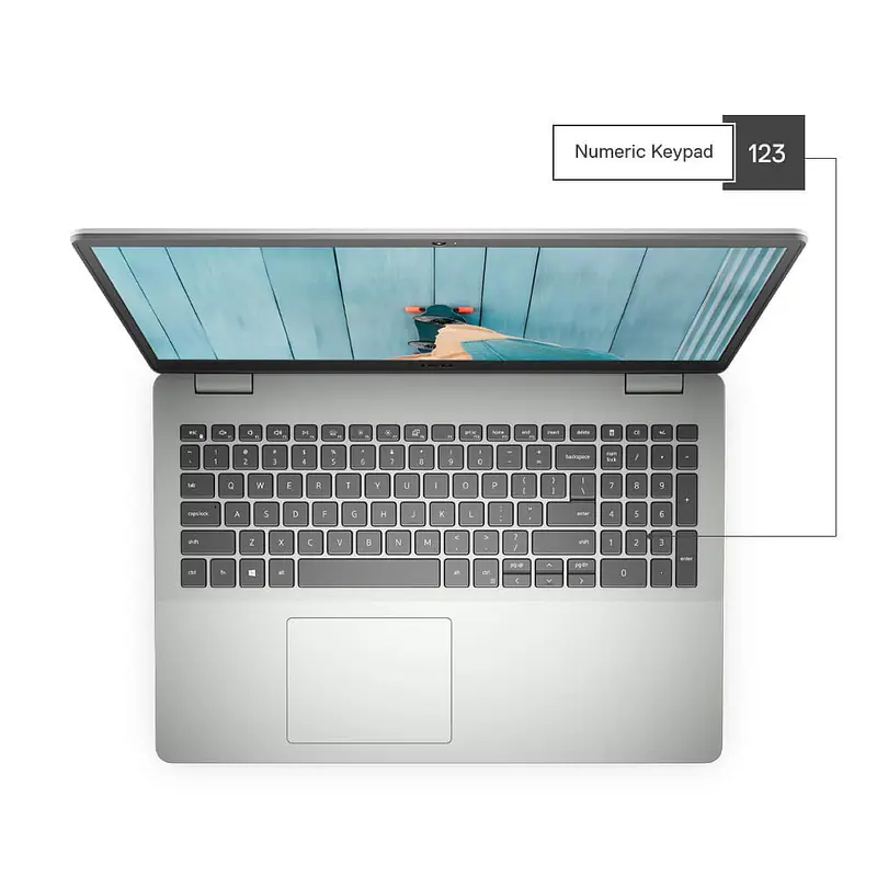 DELL Inspiron Intel Core i3 10th Gen 1005G1 - (4 GB/HDD/1 TB HDD/Windows 10 Home) Inspiron 3501 Laptop  (15.6 inch, Softmint, 1.83 kg, With MS Office) - Master