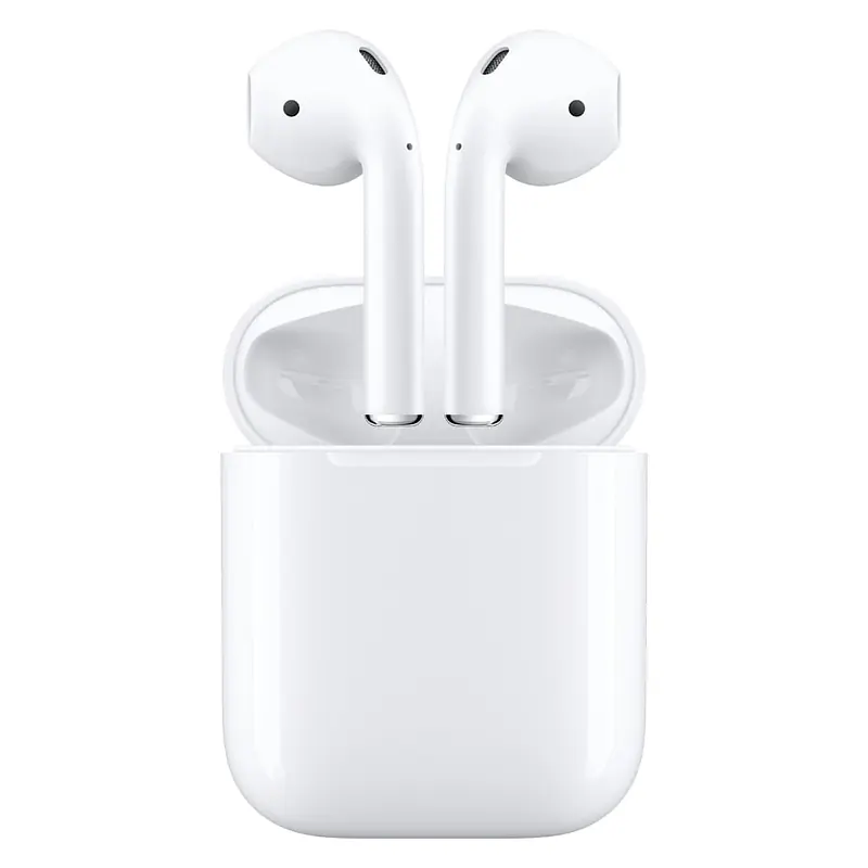 NEW Apple MV7N2HN/A 2nd Generation Wireless Airpods with Mic and Charging Case, White - Master