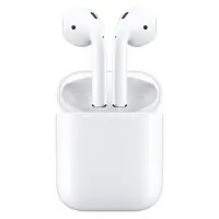 NEW Apple MV7N2HN/A 2nd Generation Wireless Airpods with Mic and Charging Case, White - Master