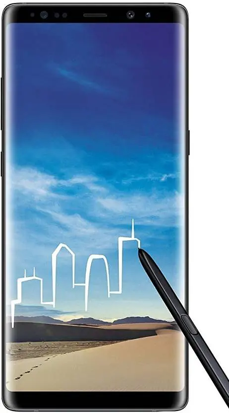 Samsung Galaxy Note 8 (Midnight Black, 64 GB)  (6 GB RAM) - Master