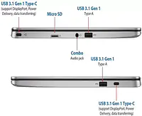 ASUS Chromebook Celeron Dual Core - 4 GB/64 GB EMMC Storage - Master