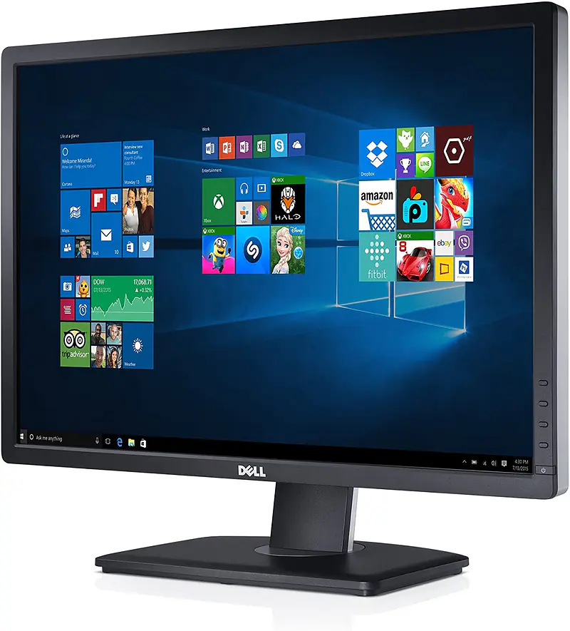 Dell UltraSharp U2412M 24 22-Inch Screen LED-Lit Monitor, Black - Master