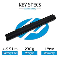 HP Laptop Battery for HP Pavilion 15-G001NC - Master