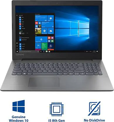 Lenovo Ideapad 330 Intel Core i5 8th Gen 15.6-inch Full HD Laptop (8GB DDR4/1TB HDD/Windows 10 Home/Platinum Grey/ 2.2kg), 81DE008PIN - Master