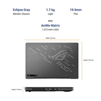 ASUS ROG Zephyrus G14, 14" FHD 120Hz, Ryzen 7 Gaming Laptop (16GB/1TB SSD/Office) - Master